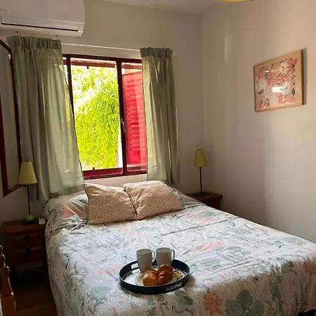 Casa de Férias En Con Jardín